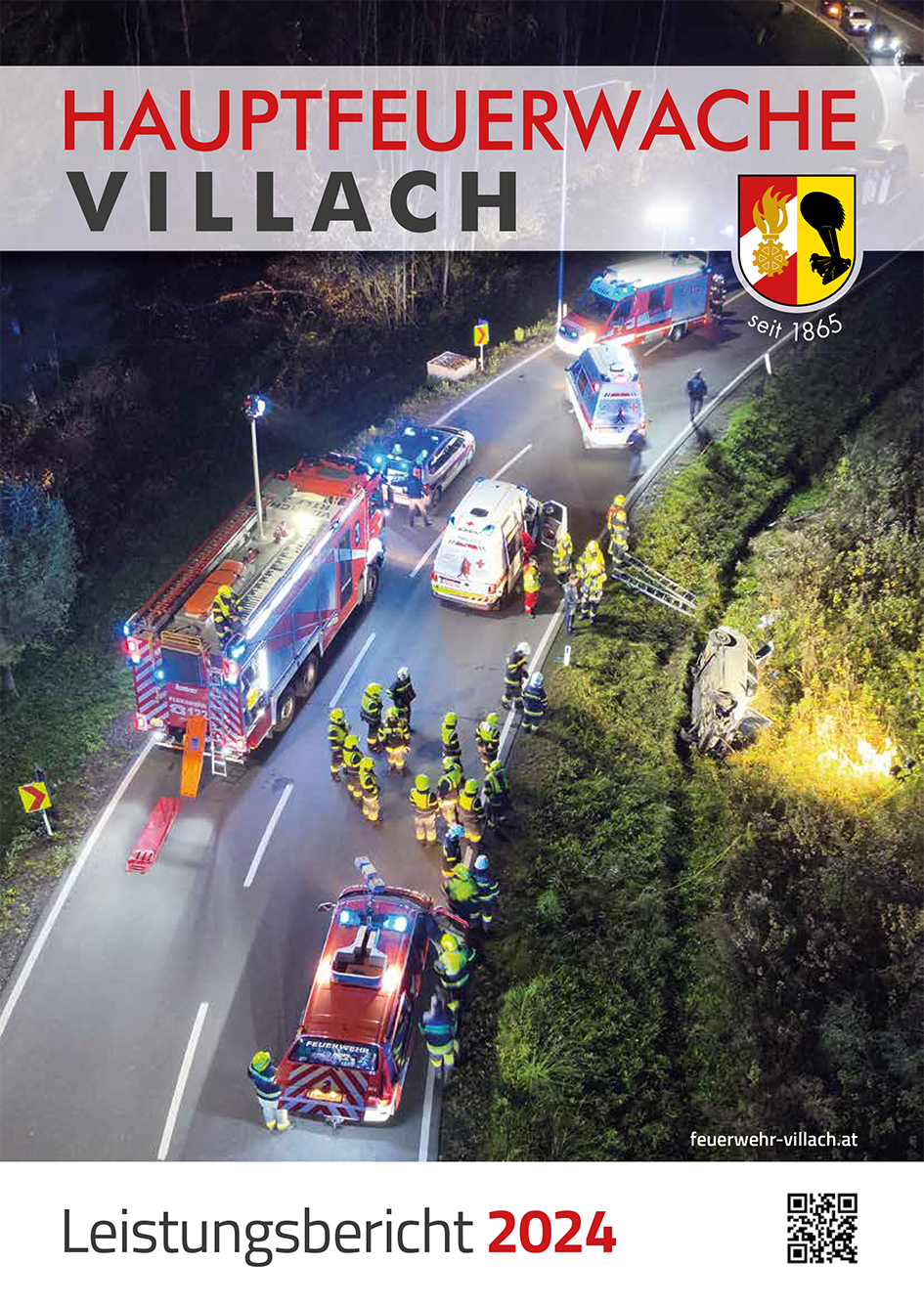 Titelseite Leistungsbericht 2024