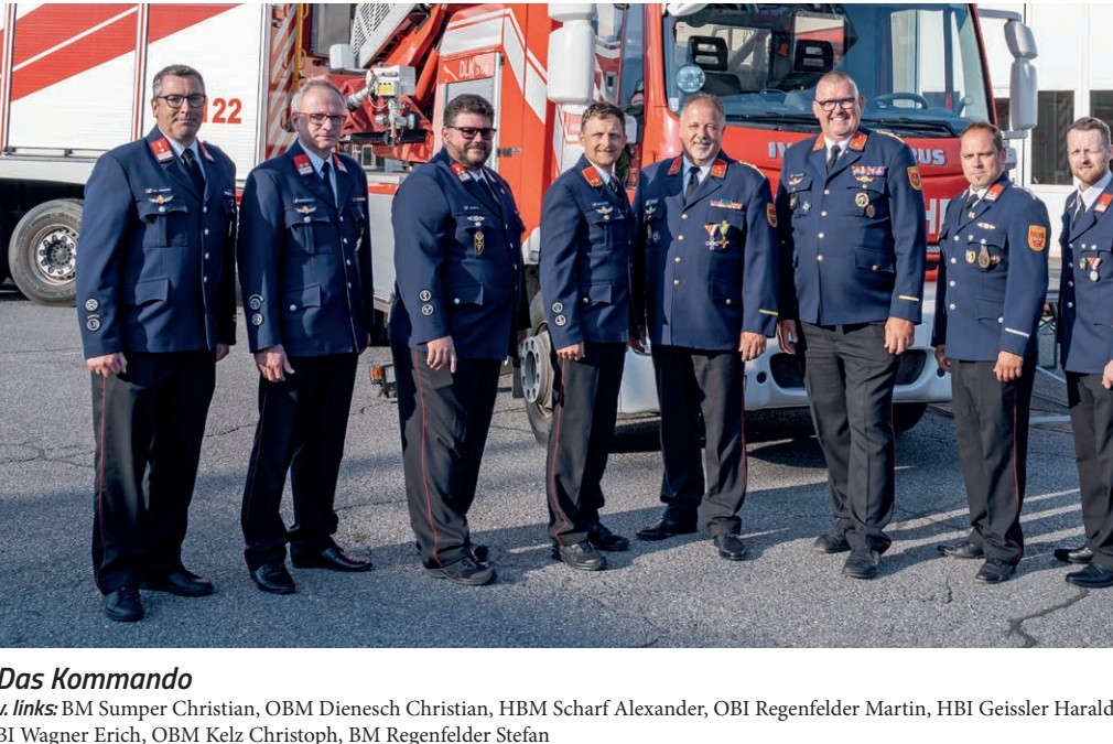 Kommando der Hauptfeuerwache Villach 2025