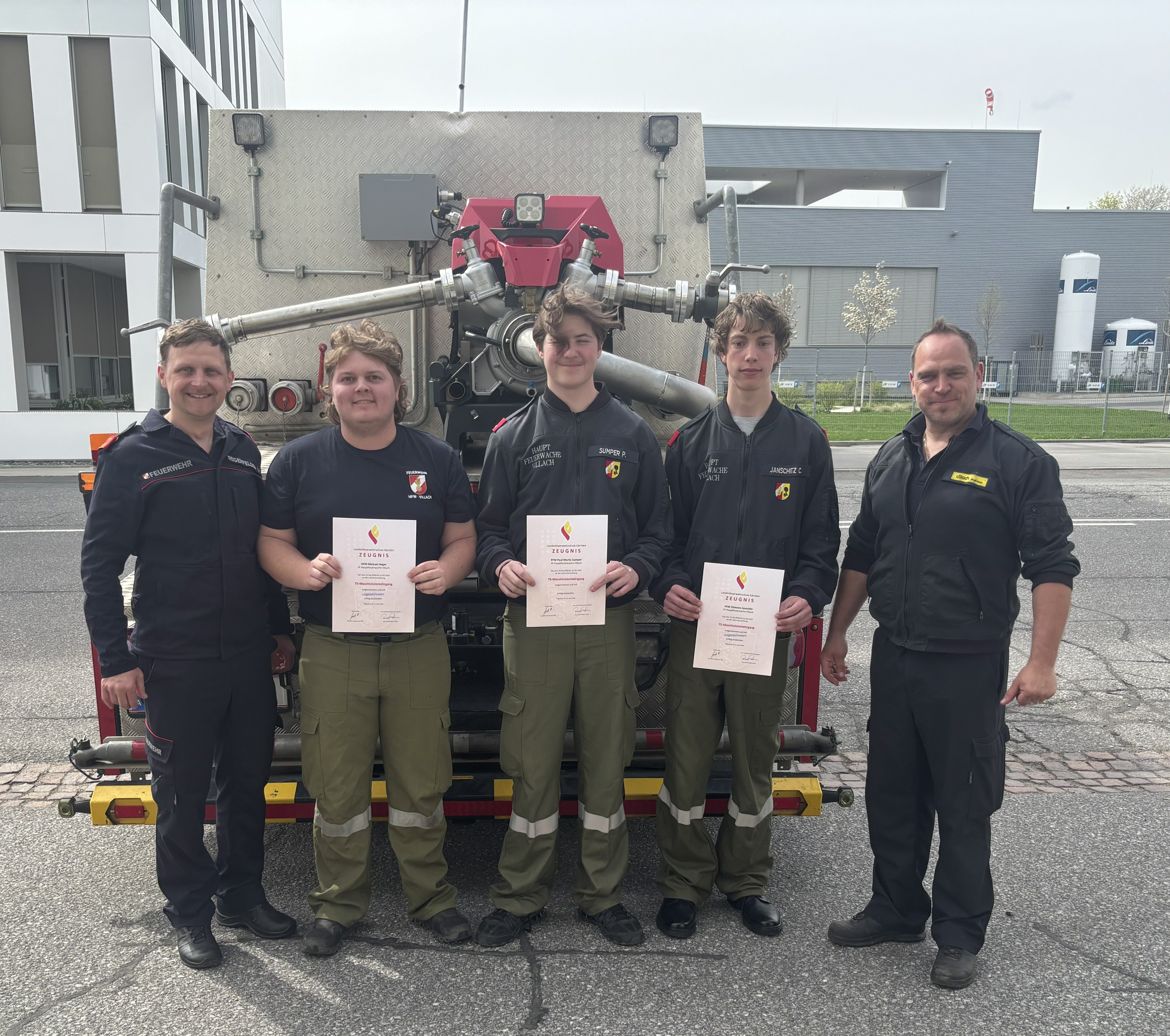 Ausbildung der Hauptfeuerwache Villach