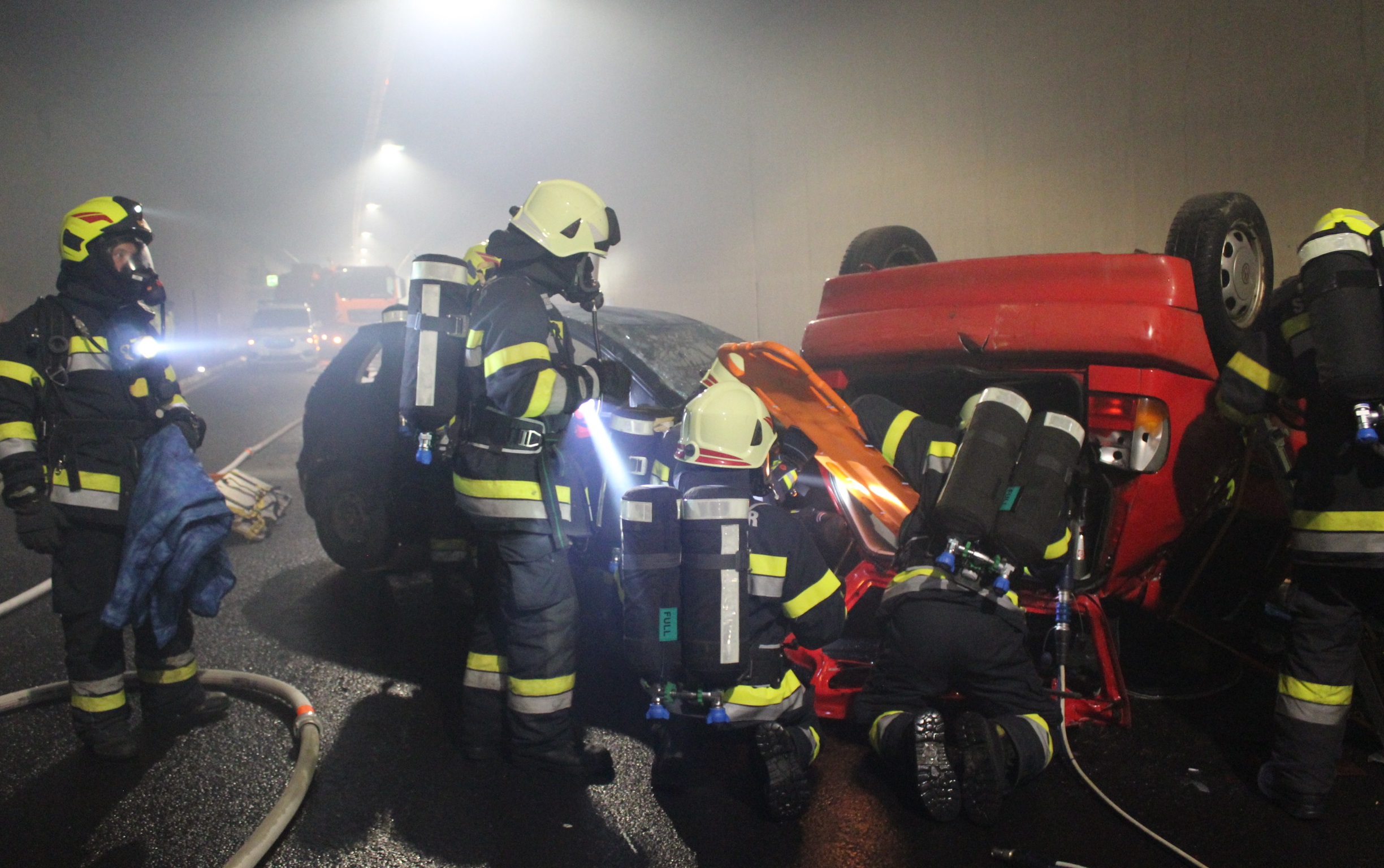 Portalfeuerwehren üben gemeinsam!